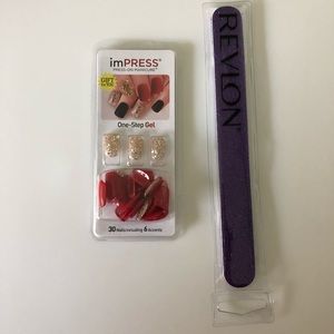 Impress One-Step Press On Nails: BNIB